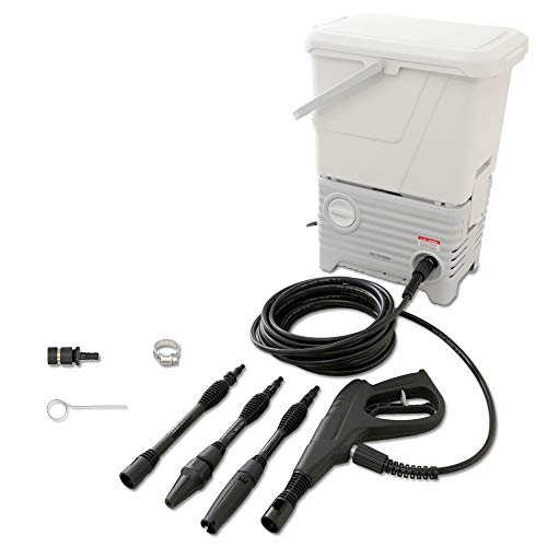 

Iris Ohyama Power Cord Type Tank Type High Pressure Washer Can be used in places without running water Detergent can also be used in the tank Silent m
