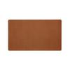 Plus Reversible Desk Mouse Mouse Synthetic Mat, Compatible, Double-Sided, Smooth/Soft Leather-Touch Pad, Leather, 600x350mm, Brown, DM-001LT, 36-775