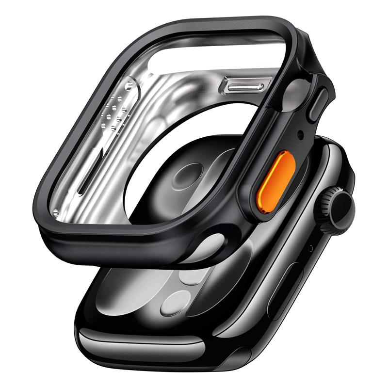 Protection Cover For Apple Watch Case 11 10 46mm 42mm Plated TPU Bumper Shell Accessories iWatch Series 10 11 Protective Cases