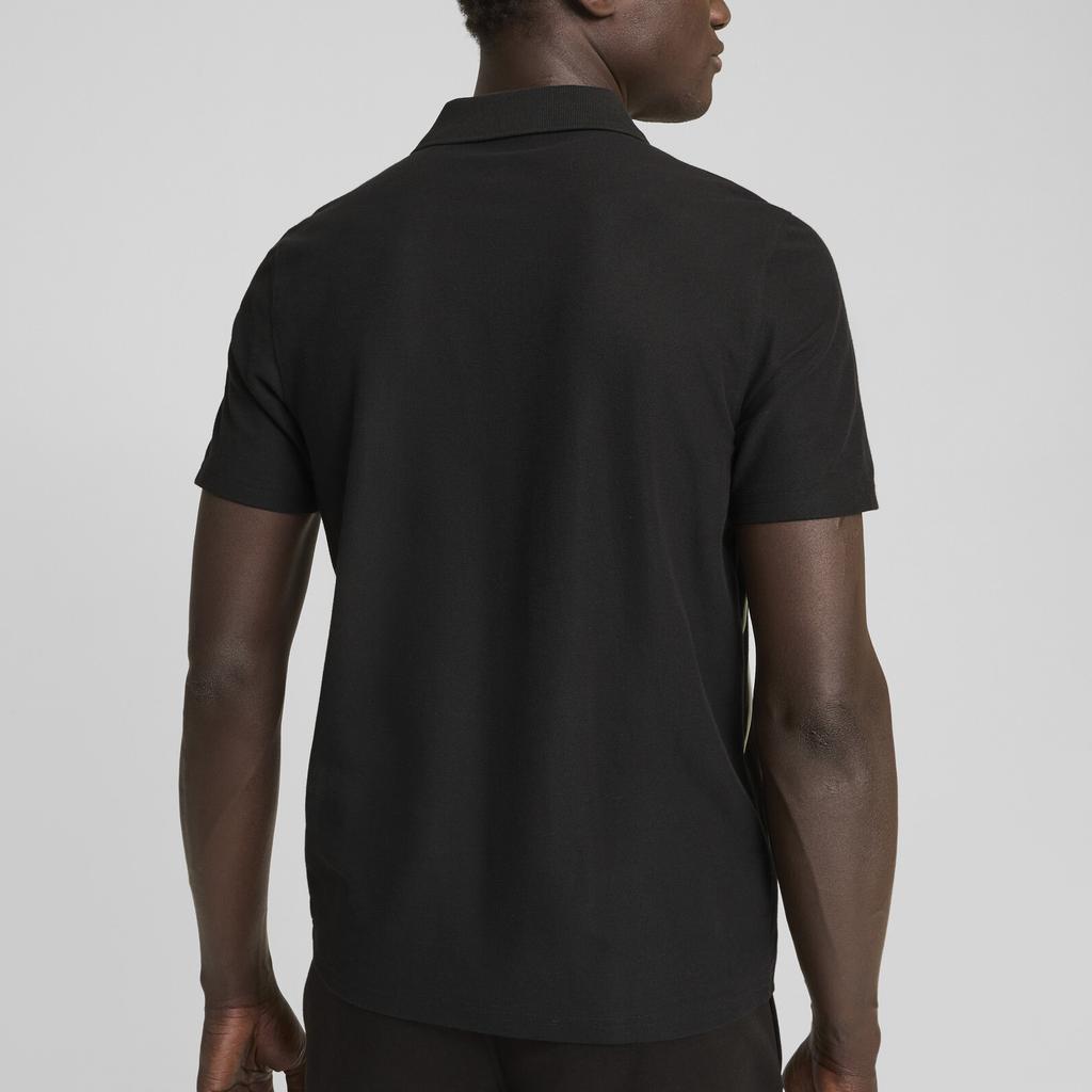 Puma Ferrari Racing Series Casual Logo Short Sleeve Polo Shirt Men Polo Shirts Black 627048-01