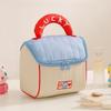 Portable Travel Cosmetic Bag with Niche Design & Cute Cartoon Pattern Storage Bags Style Large-Capacity Stylish House-Shaped Bag