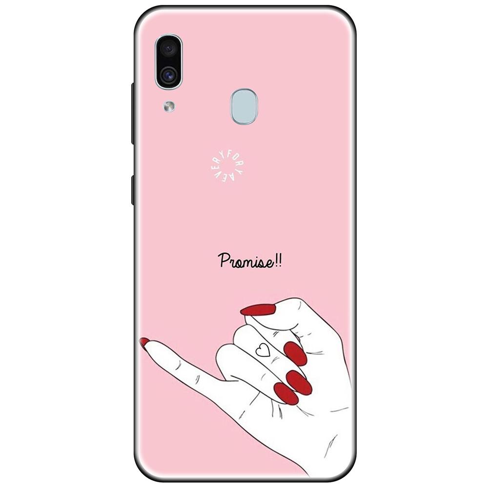 

Чехол для Samsung Galaxy A30 черный силиконовый мягкий чехол на GalaxyA30 полная защита противоударный роскошный бампер 6.4 дюйма A30-Style 18