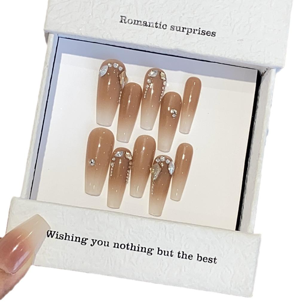 Simple Maillard Champagne Base Silver Crumb Small Diamond Oat Milk Coffee Can Be Removable