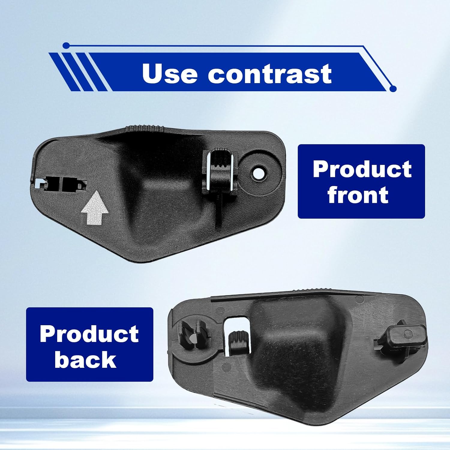 Hood Support Rod Clamp Holder Clip 53455-53010 Compatible with Lexus IS200 IS300 2001 2002 2003 2004 2005 Year