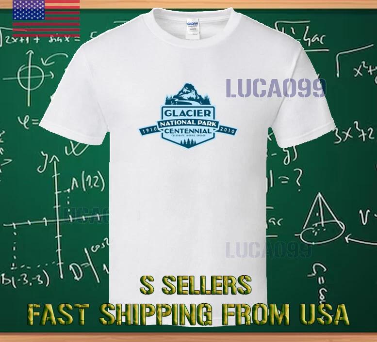 NEW SHIRT GLACIER NATIONAL PARK RACING LOGO T shirt FUNNY SIZE S-5XL 4XL