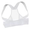 Adult Adjustable Back Shoulder Posture Belt Brace Humpback Support L