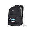 Li Ning Polyester Backpack Regular Unisex Black ABSV485-1A44
