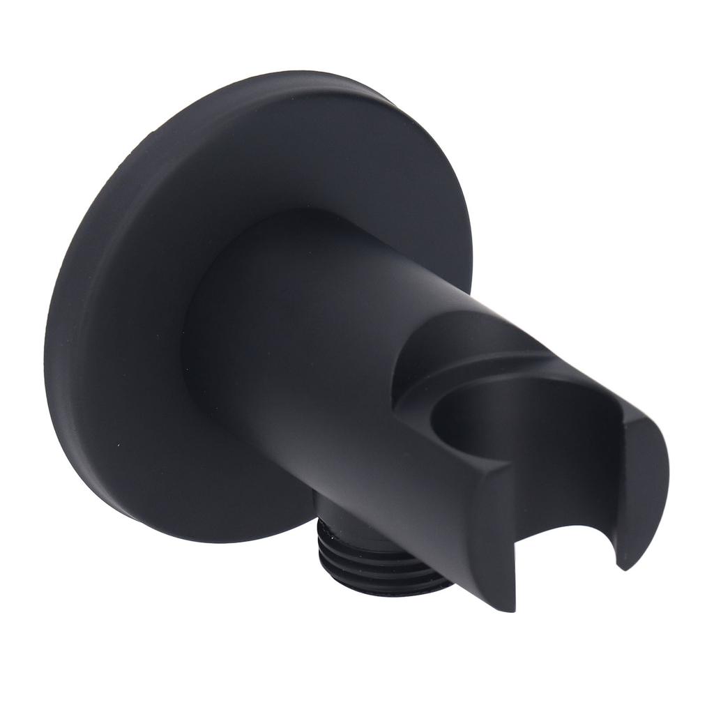 Duschkopfhalter Verstellbar Kupfer Handbrause Halter für Badezimmer Schwarz Rund