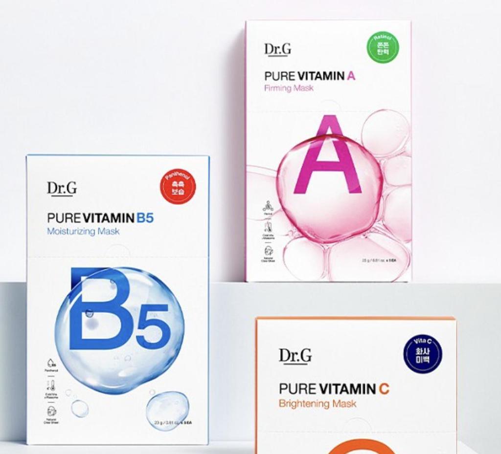 Dr.G Pure Vitamin A Firming Mask Sheet Elasticity Smoothing 23g x 5 Sheets