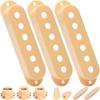 HAAMNING7 Set ST Pickup Covers Single Coil Pickup Covers 3-Piece 52/52/52mm