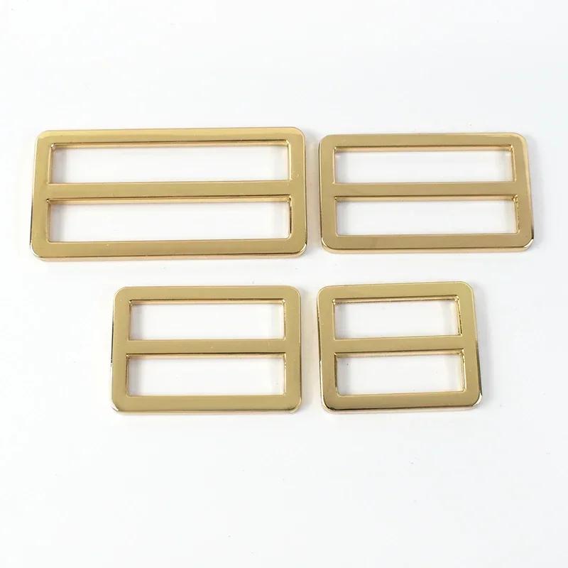 5/10 Pezzi 25/32/38/50mm Fibbie Metalliche per Borsa Anello Tri-Glide Fibbia Regolatore Cinturino Ganci Chiusura Accessori Hardware Fai da Te