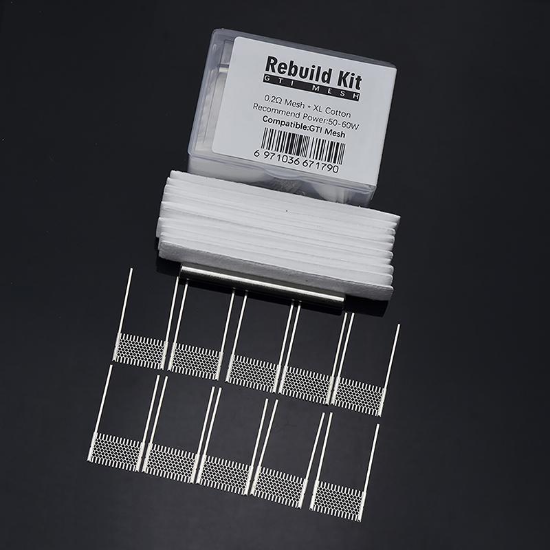 Diy Rebuild Kit Gti 0.2Ohm Mesh Coil Resistance Wire Replacement Accessories Tool