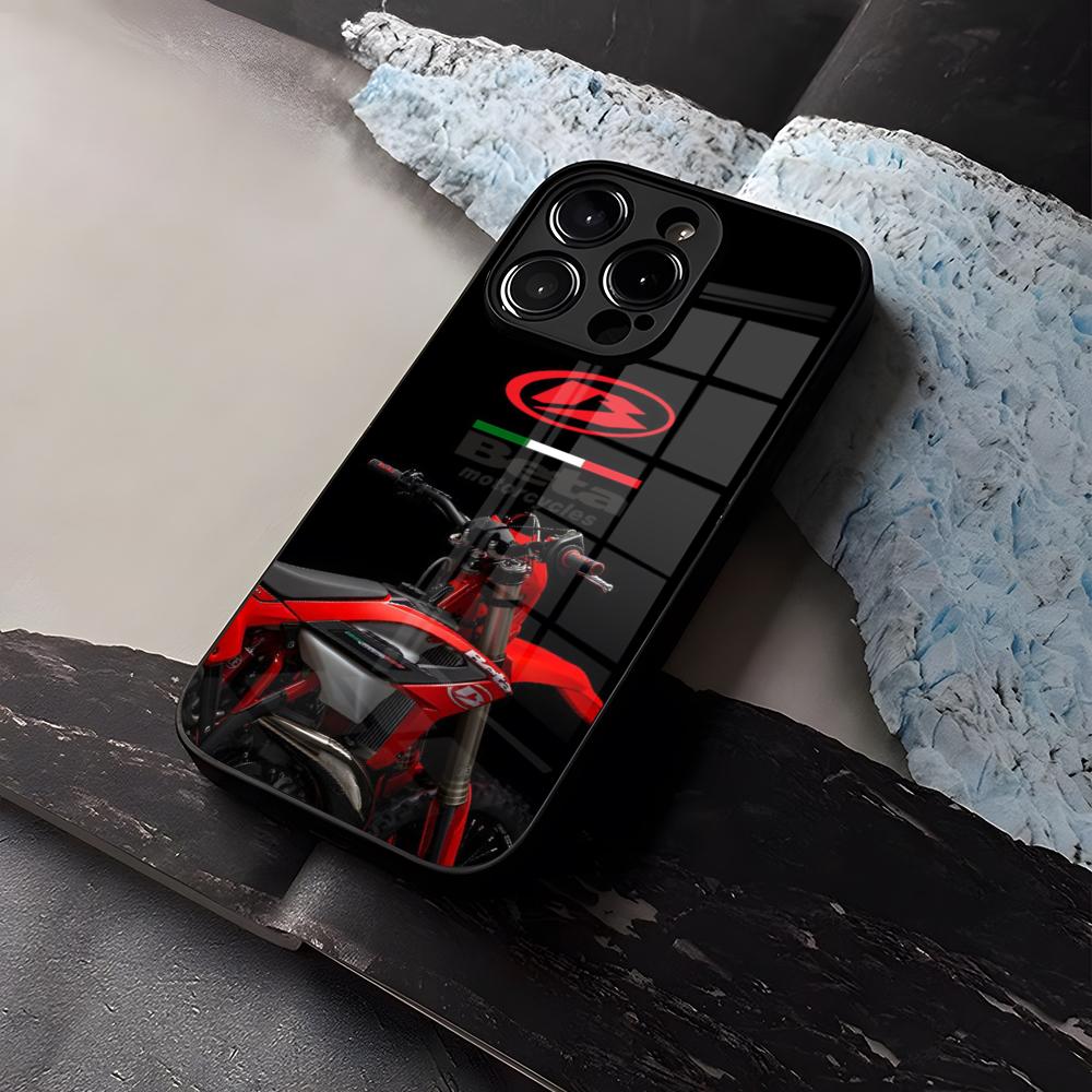Funda para Teléfono BETA RACING GASGAS Vidrio Templado Para IPhone 15 14 12 13 11 Plus Pro XS Max Mini X XR 8 7 6s SE2020 Coque