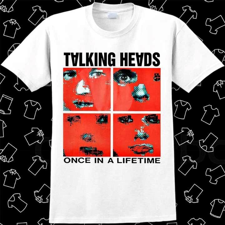 Talking Heads Once In A Lifetime Cover Vinyl Punk Rock T Shirt Meme Gift 679 XS