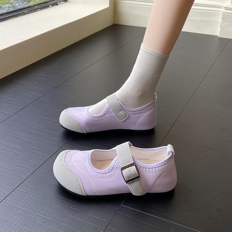 CRLAYDK Sweet Women's Loafers Adjustable Buckle Driving Moccasins Casual Slip On Comfort Ladies Walking Flats Work Shoes