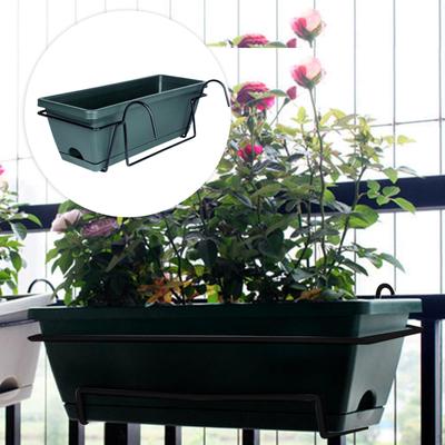 Balcony Railing Planter Flowerpot Flower Plant Pot,Rail Window Box Basket for