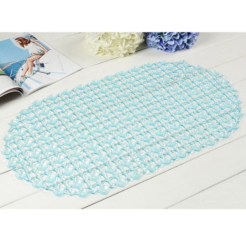 Bath Shower Mat NON Slip PVC Bathroom Mats ANTI Slip Strong Suction 35 X 61CM