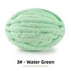 Handmade DIY Rainbow Adient Yarn Scarf  Tail Line Finger Knitting Cozy  Nest  Cuion Thi Ice Strip Yarn