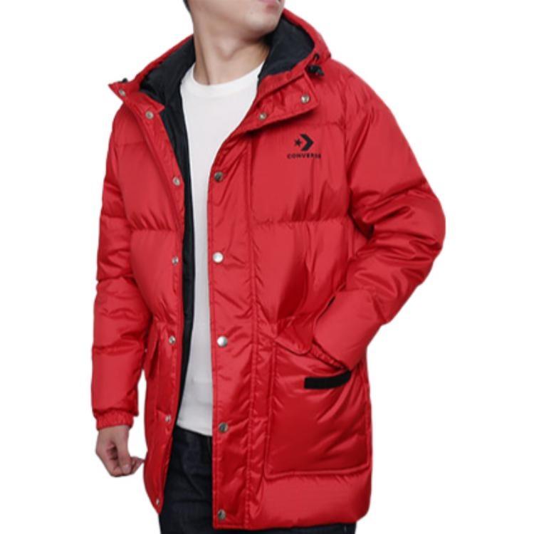 Converse Down Fill Puffer Jacket Asia Sizing 'Red' Men's 10006880-A03