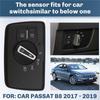 A42M-Car Foglight Sensor Coming Leaving Home Auto Headlight Switch For VW Passat B8 2017-2019 Tuning Accessories