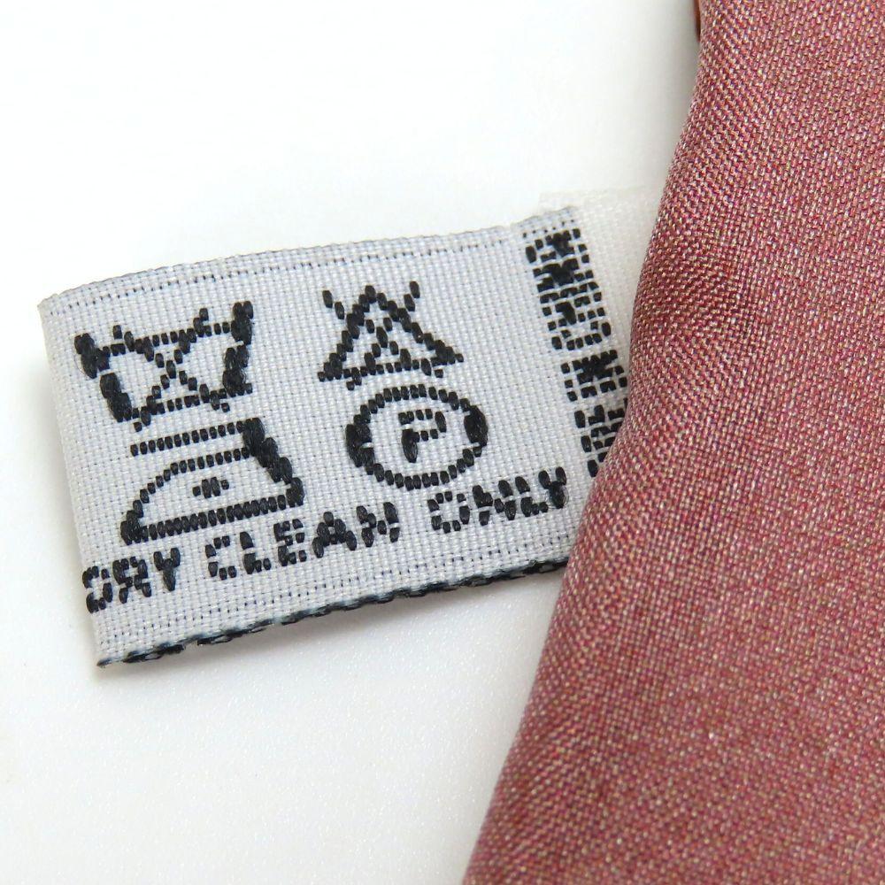 Used Pierre Cardin handkerchief silk Dark marks brown multicolor Fashionable