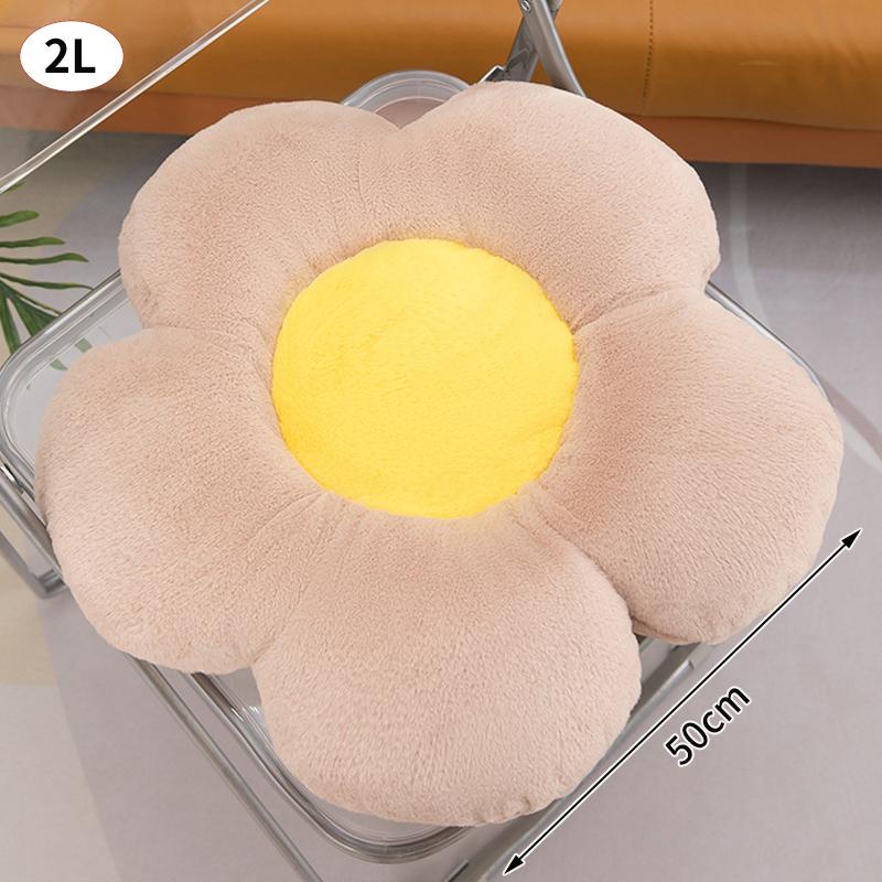 Flower Sitting Cushion Sofa Pad Office Chair Cushion Black White Seat Pad Seat Sofa Cushion Lumbar Support Pillow Room Decor