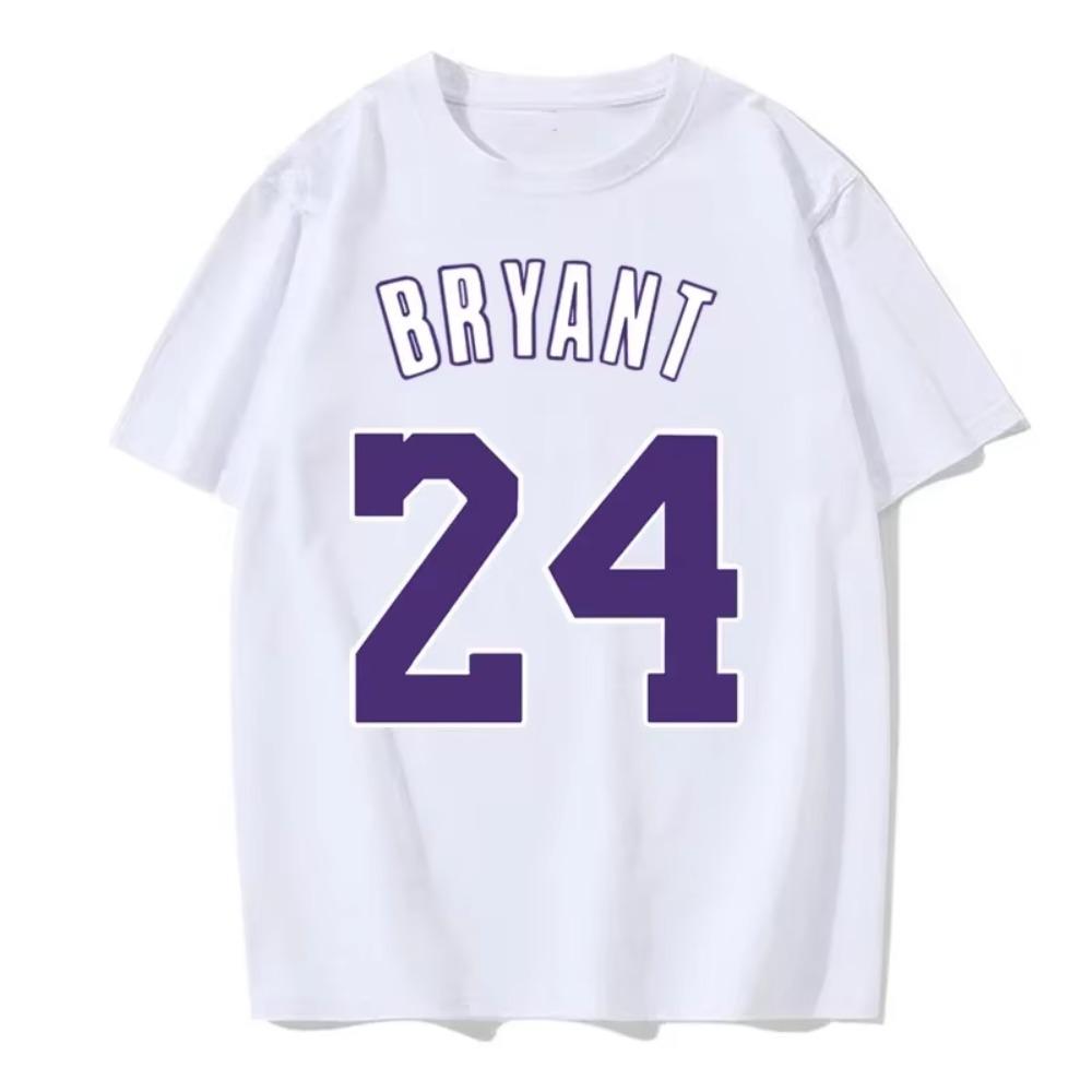 Summer New Men's Casual Digital 24 Printing Fashion Street Style Round Neck T-shirt Men's Top