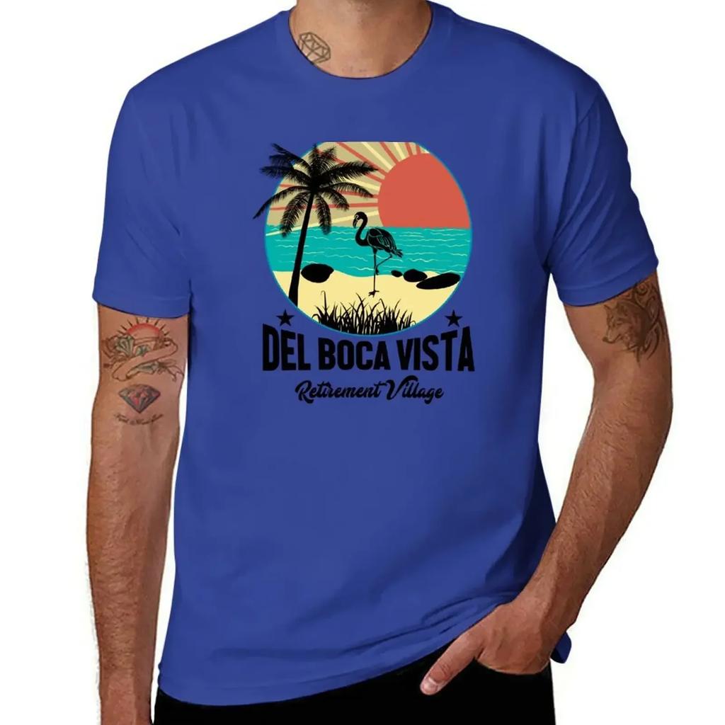 Del Boca Vista Stage 2 T-Shirt Kawaii Clothes Vintage Sports Fans Anime T Shirt Men