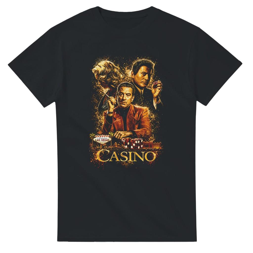 Casino Movie Halftone Heavyweight Unisex Crewneck T shirt | Gildan® 5000