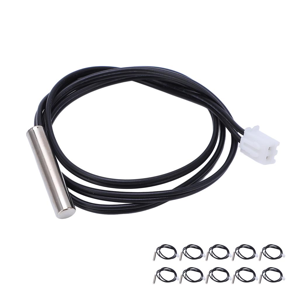 10 Stück 10K NTC Thermistor Temperatur Wasserdichte Sonde Kabel Temp Sensor Sonde Kabel für Industrie