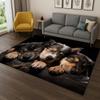 Cute Dog Animal Cartoon Carpet Rug For Bedroom Living Room Sofa Doormat Home Kitchen Decor,Kid Game Area Rug Non-Slip Mat Gift