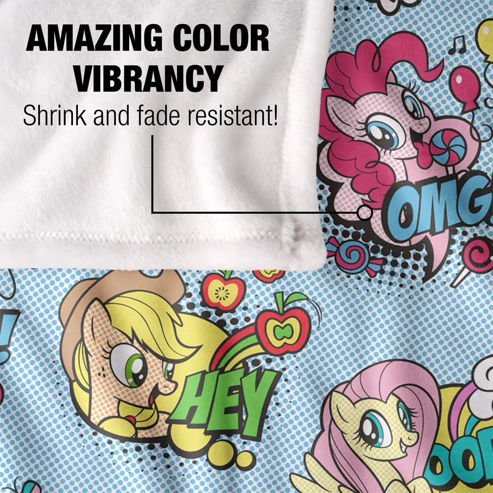 my little pony Pop Art Blanket