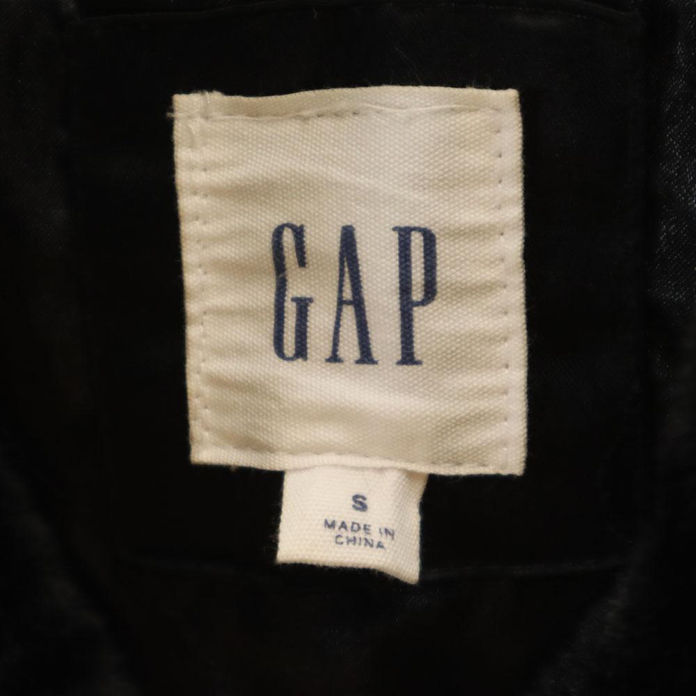 GAP Flight jacket S black Filling into cotton Women Used