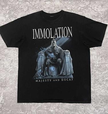 Immolation Band Majesty and Decay Death Metal Unisex Cotton T-Shirt TS413