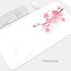Pink Mousepads Cute Mousepad Kawaii Bunny Large Mouse Mat Office Desk Pads NonSlip Rubber Mouse Pad Big Keyboard Mats
