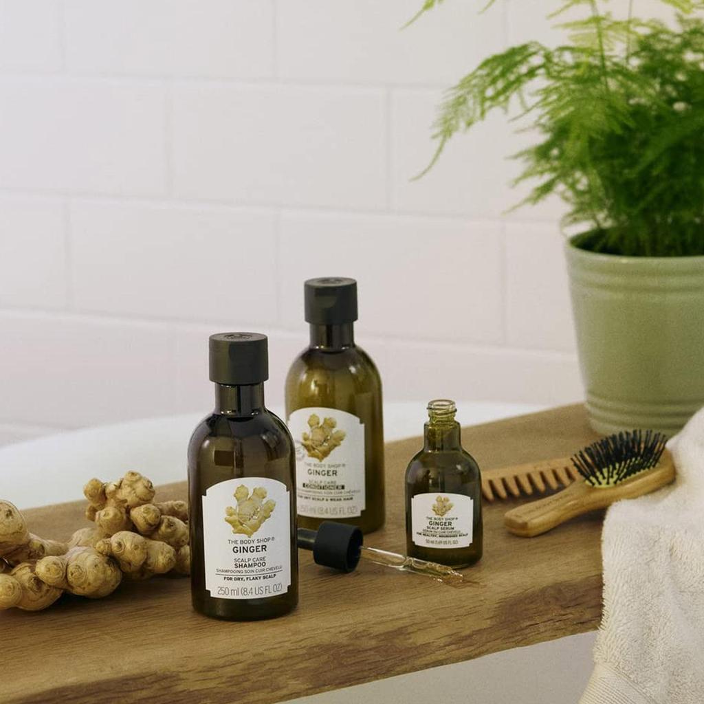 The Body Shop Ingwer Kopfhautserum 50 ml Leave-In Haarpflege Für trockene Kopfhaut Komfort Leicht Nährend Täglicher Gebrauch