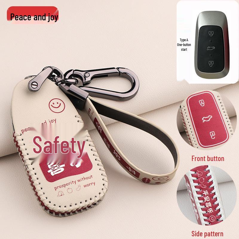 Skyworth ME5 Key Cover for 2021 ME7 Cartoon Car Key Bag - Unisex