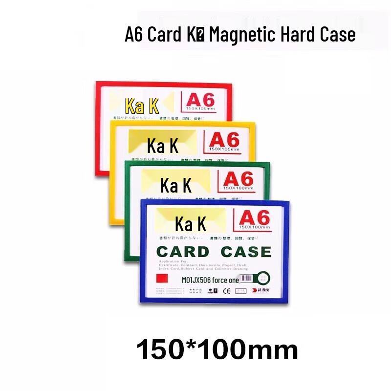 Maimerfei Magnetic A6 Wall Display Document Holder - 10 Pack