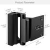 Anti Theft Door Lock Aluminum Security Latches Easy To Install Safety Hinge for Indoor Door and Hotel Room