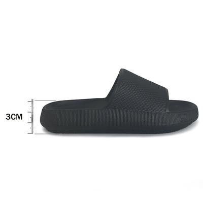 Fashion 2024 Children Slippers Kids Sandals Parent-child Aldult Women Men Shoes Cartoon Solid Summer Boys Girls Baby Soft Sole Anti-Slip