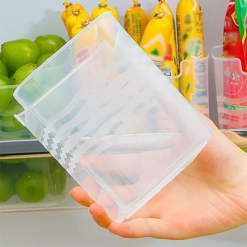5/1Pcs Refrigerator Organizer Box Fridge Side Door Storage Containers Plastic Translucent Kitchen Fruit Spice Food Container Box