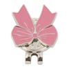 Pink Ribbon Golf Cap Clip Magnetic Golf Hat Marker Outdoor Sports Golf Ball Mark  Women Girls