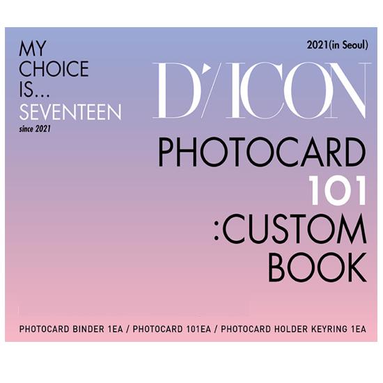 Seventeen DICON Photocard 101: Custom Book
