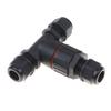 1Pcs Quick Screw Connect Push-in Terminals IP68 T Shape Waterproof Electric Connector 2/3/4/5Pin For Junction Box Wire Connector