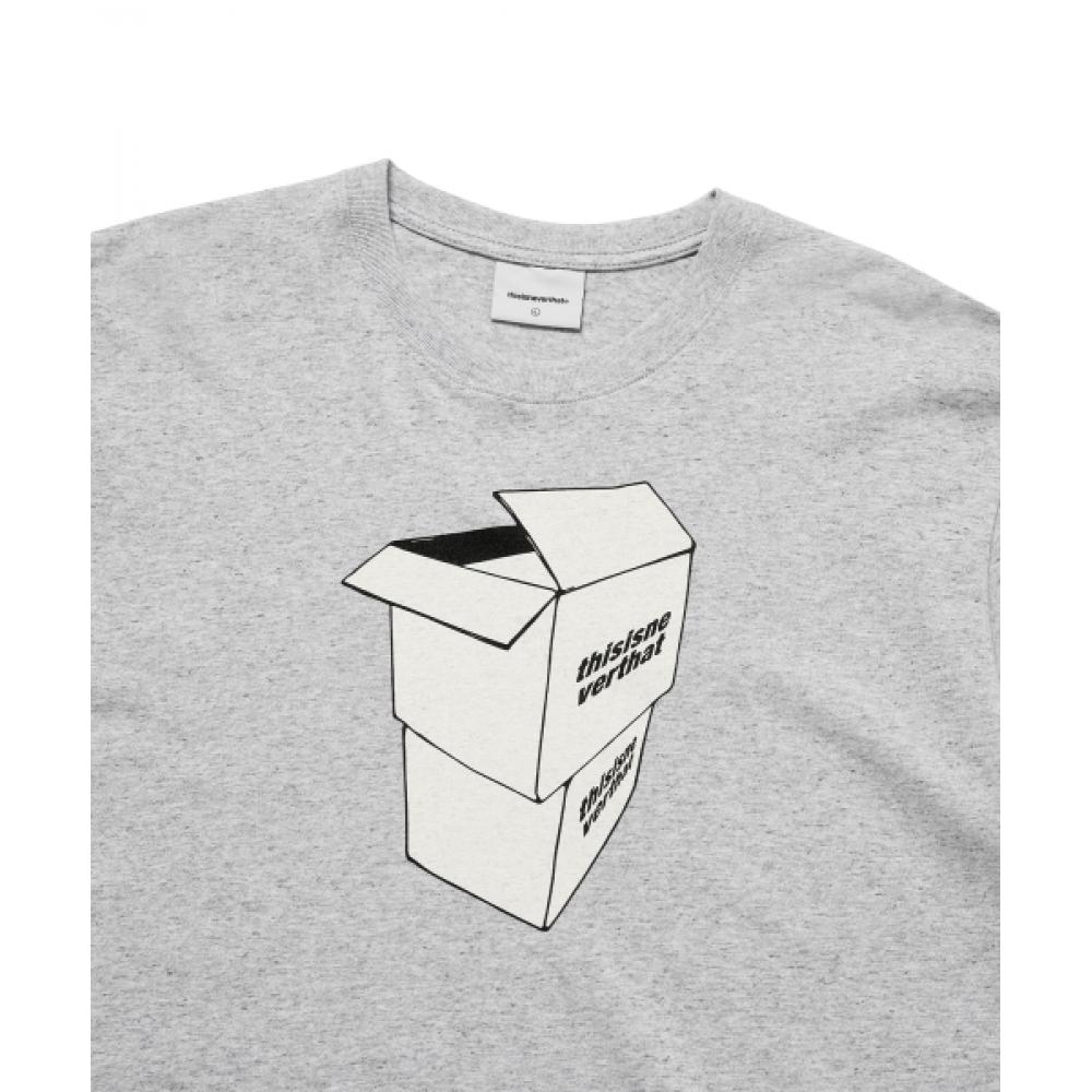 Thisisneverthat 2 Parcels Tee Heather Grey