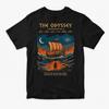 The Odyssey 2026 Christopher Nolan Tištěné Tričko s Krátkým Rukávem z Čisté Bavlny Unisex Oblečení Unisex Letní Tričko Streetwear