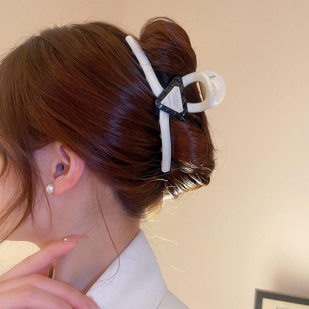 

Заколка для волос для девочек, треугольный знак, коготь для волос, аксессуары для волос, заколка для волос в корейском стиле, заколка в виде краба