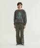 COVERNAT Flower Graphic Sweatshirt Charcoal