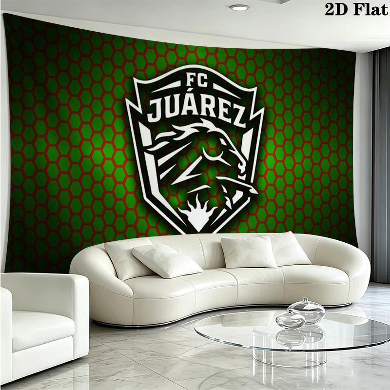 FC Juarez Wall Tapestry Aesthetic Wall Hanging Printed Fabric Blanket Decorative Tapestries for Bedroom Living Room Home Decor
