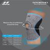 NIVIA Orthopedic Knee Support for Men & Women with Patella Hole Slip-in Premium Breathable Compression Knee Sleeve, Enhanced Performance in Sport